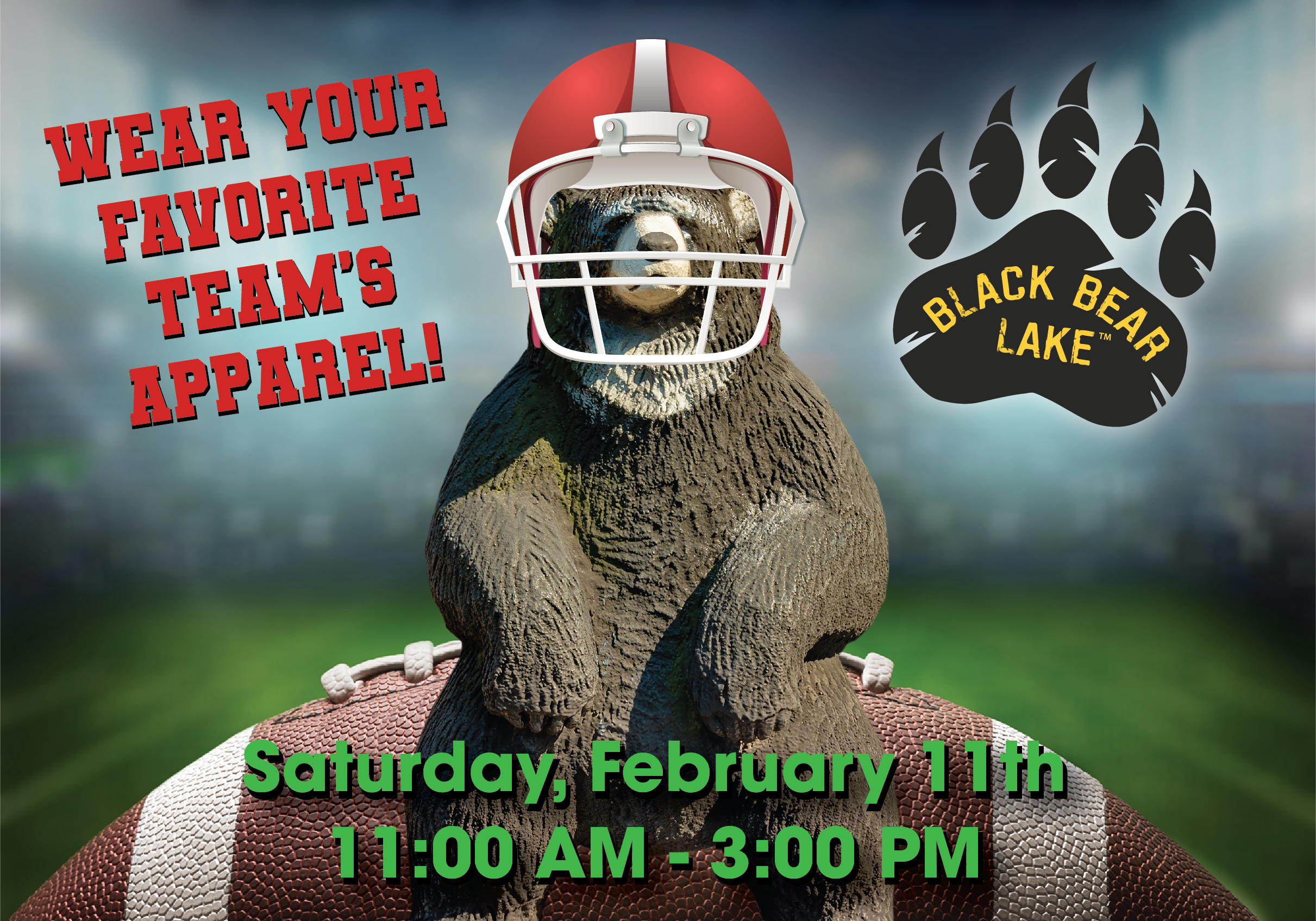 Super Bowl Tailgate Open House